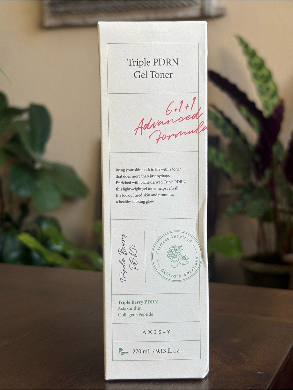 New in Box! AXIS-Y Triple PDRN Gel Toner - Berry PDRN - Vegan Collagen